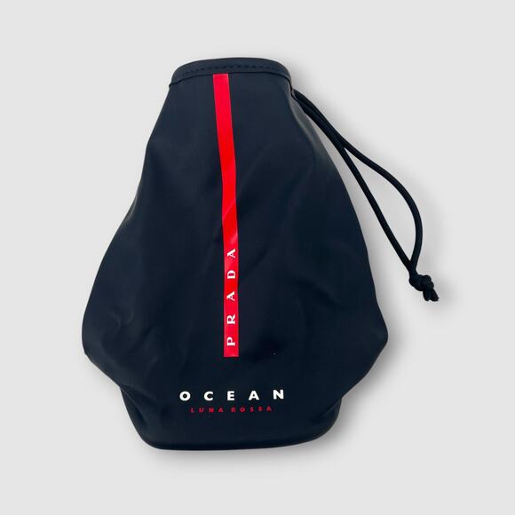 Prada Beauty Luna Rossa Ocean Drawstring Pouch Bag - Picture 7 of 7